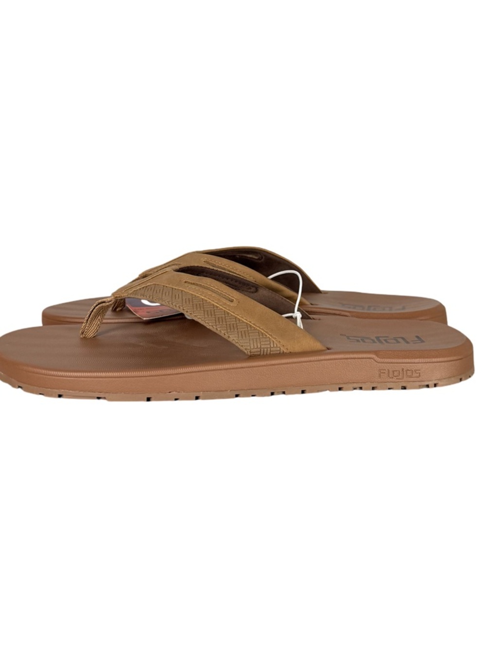 Flojos Ryan men's flip-flop Tan Size 10 NWT - Picture 2 of 6